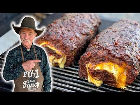 Stuffed Smoked Meatloaf