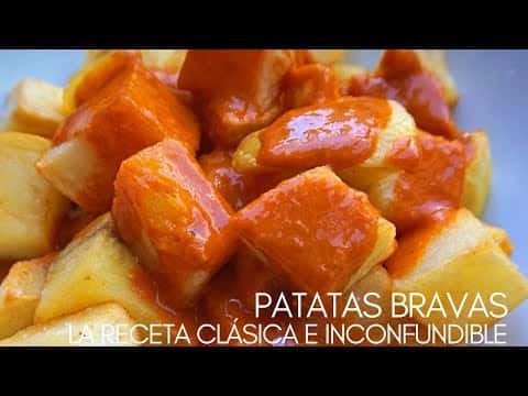 Patatas bravas caseras