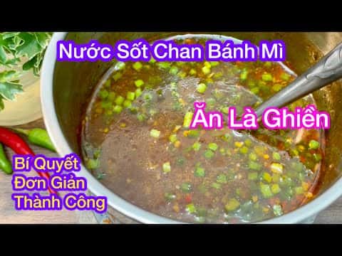 Nước Sốt Chan Bánh Mì