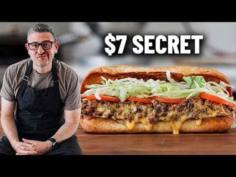Bodega-Style Chopped Cheese Sandwich