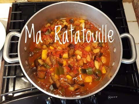 La vraie ratatouille provençale aux légumes du jardin