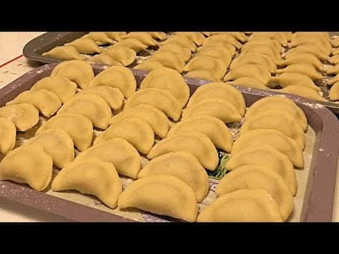 Вареники с мясом на заварном тесте