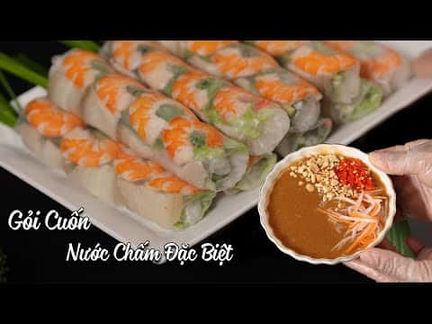 Gỏi Cuốn Tôm Thịt