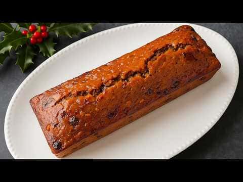 Traditional Christmas Fruit Cake
