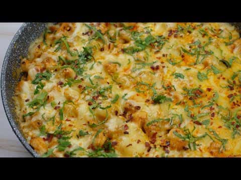 Creamy Cheesy Chicken and Potato Skillet