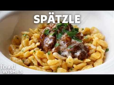 Spaetzle (Tiny German Dumplings)