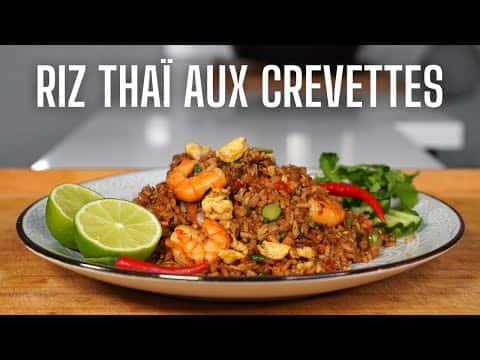 Riz sauté thaï aux crevettes (Khao Pad)