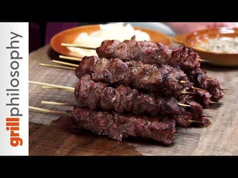 Greek Veal Souvlaki