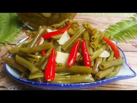 Rau muống muối chua ngọt