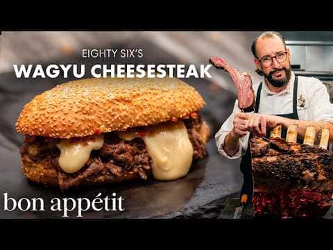 The Eighty Six's Wagyu Cheesesteak
