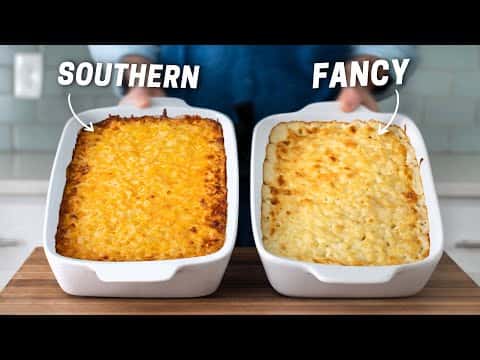 Baked Mac & Cheese (Southern Style & Fancy Style)