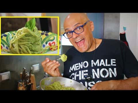 Spaghetti alla crema di zucchine
