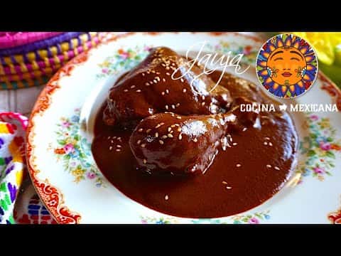 Mole con Pollo Perfeccionado (Mole de Vaso)