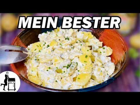 Klassischer Kartoffelsalat mit Mayonnaise nach Omas Art