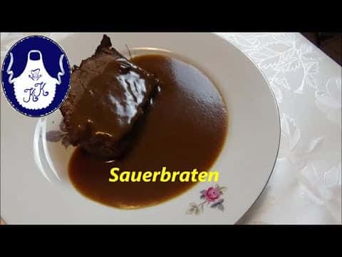 Sauerbraten aus dem Backofen