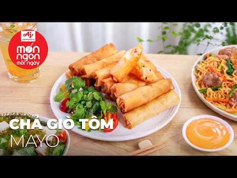 Chả Giò Tôm Mayo