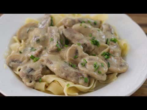 Beef Stroganoff
