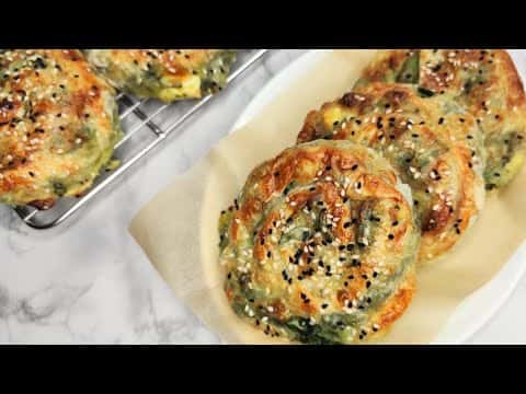 Spinach and Feta Filo Pastry Borek
