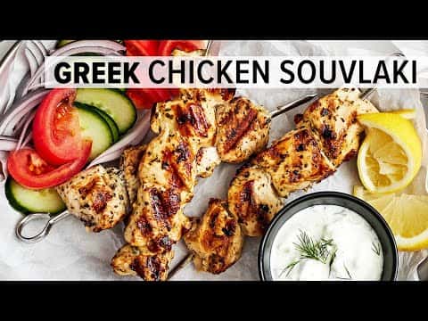 Greek Chicken Souvlaki