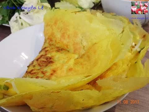 Bánh Xèo Chay Giòn Ngon