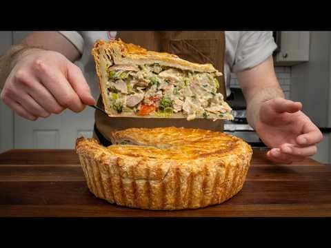 Double-Crust Classic Chicken Pot Pie