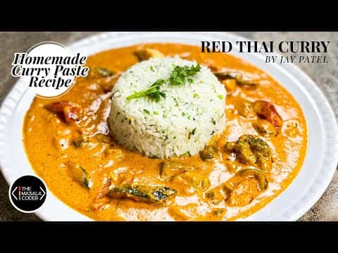 Red Thai Curry with Herbed Rice