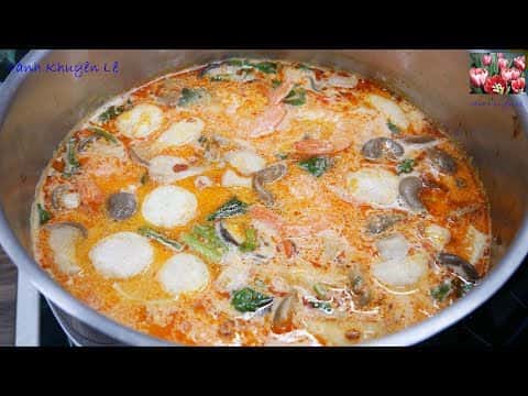 Lẩu Tôm Thái (Tom Yum Goong)
