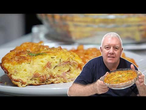 Bacon and Cheese Crustless Quiche