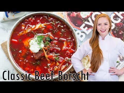 Classic Beef Borscht