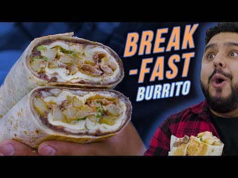 El Mejor Burrito Mañanero casero