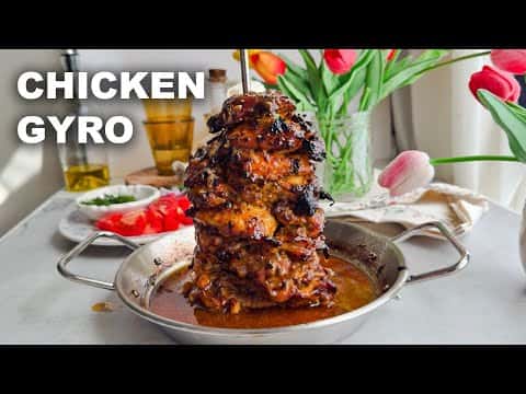 Easy Homemade Chicken Gyro