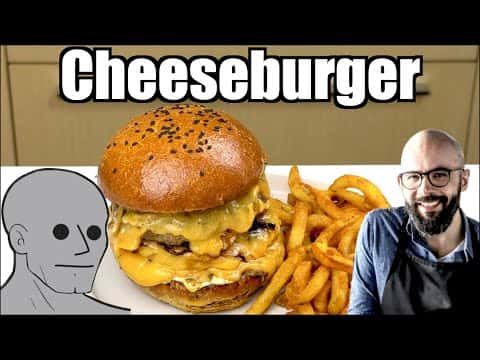 Cheeseburger and Fries from The Menu