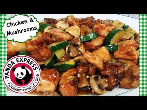 Copycat Panda Express Mushroom Chicken