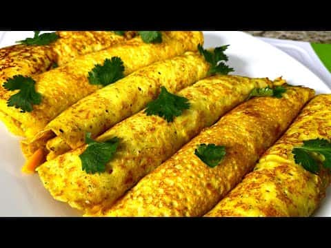 Картофельные блинчики с сырной начинкой