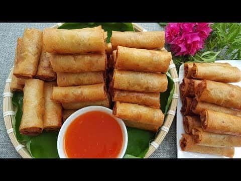 Chả giò tôm thịt miền Tây