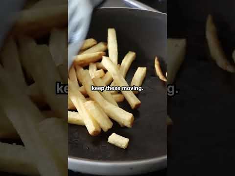 Reheated Crispy French Fries
