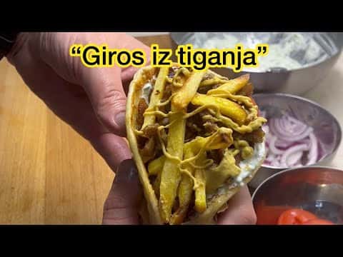 Domaći giros iz tiganja
