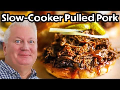 Slow-Cooker Pulled Pork Sandwiches