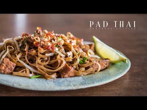 ヴィーガン・パッタイ(タイ風炒め焼きそば)