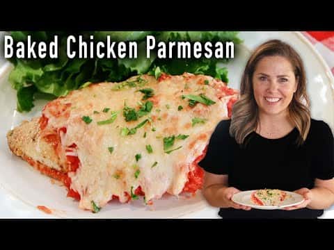 Oven Baked Chicken Parmesan