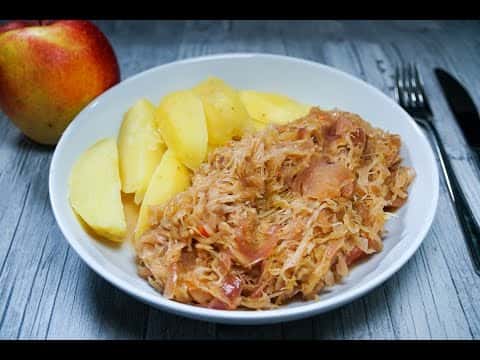 Sauerkraut mit Kassler