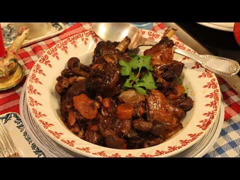 Coq au Vin à l'Ancienne (façon Grand Mère Mitraille)