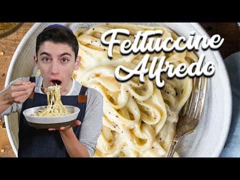 Creamiest Fettuccine Alfredo
