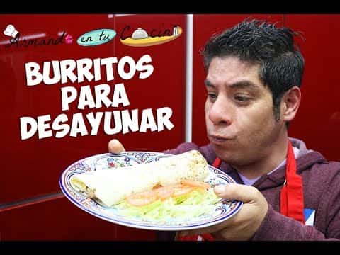 Burritos para desayunar