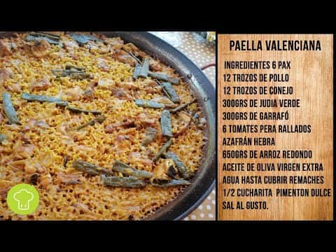 Paella Valenciana Tradicional