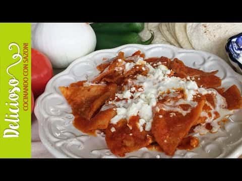 Chilaquiles Rojos Deliciosos