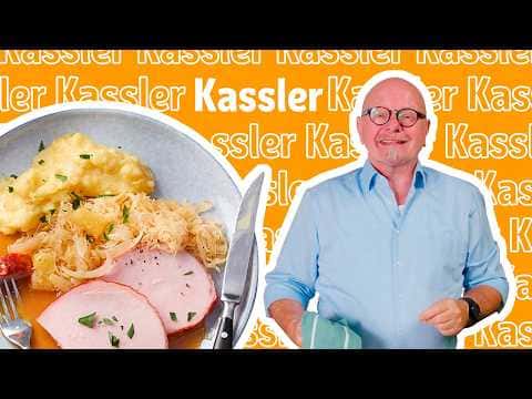 Kassler mit Sauerkraut und Kartoffelpüree
