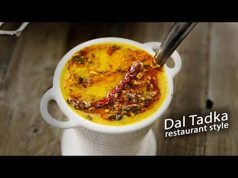 Restaurant Style Dal Tadka