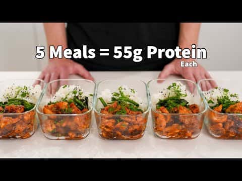 Honey Sriracha Chicken Meal Prep