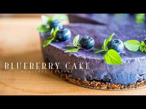 ブルーベリーケーキ (vegan)